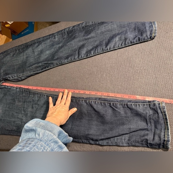 Lucky Sofia Skinny Dark Denim Jeans Size 8/29 & 40” Length - Picture 8 of 12